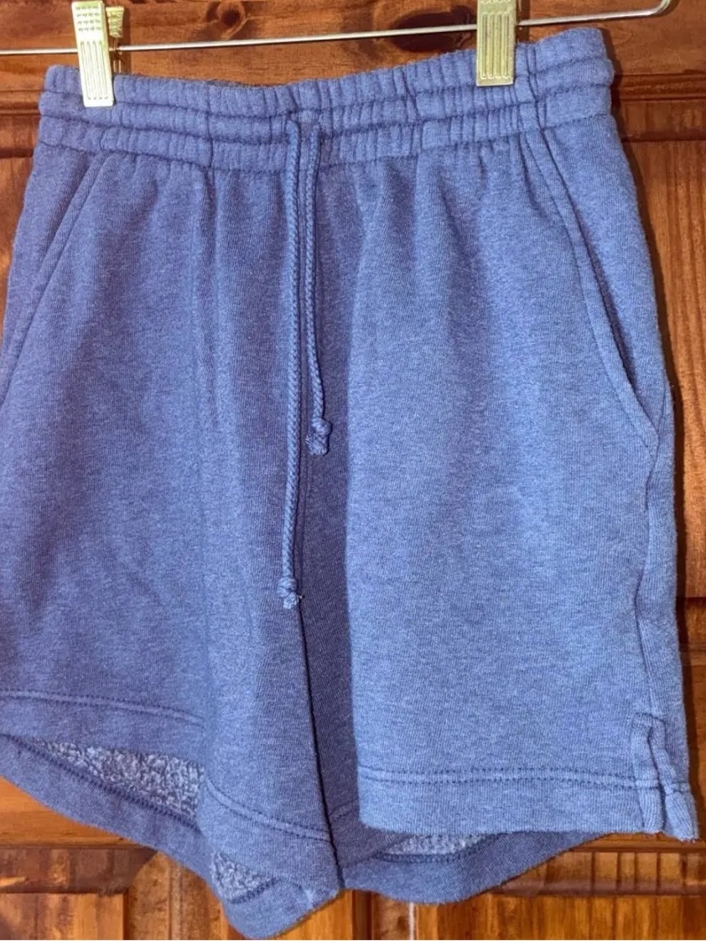 Donni Lapis Blue Eco Terry Sweat Short